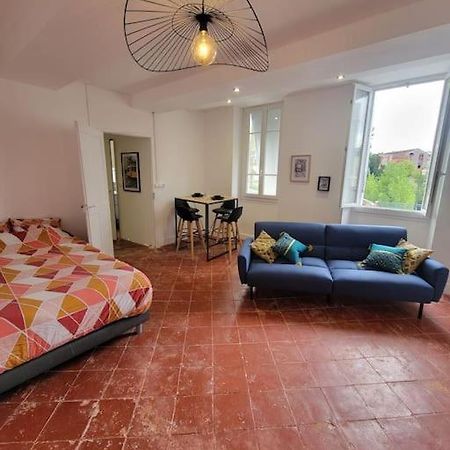Appartement De Charme Avec Tomettes Et Parquet Graulhet 外观 照片